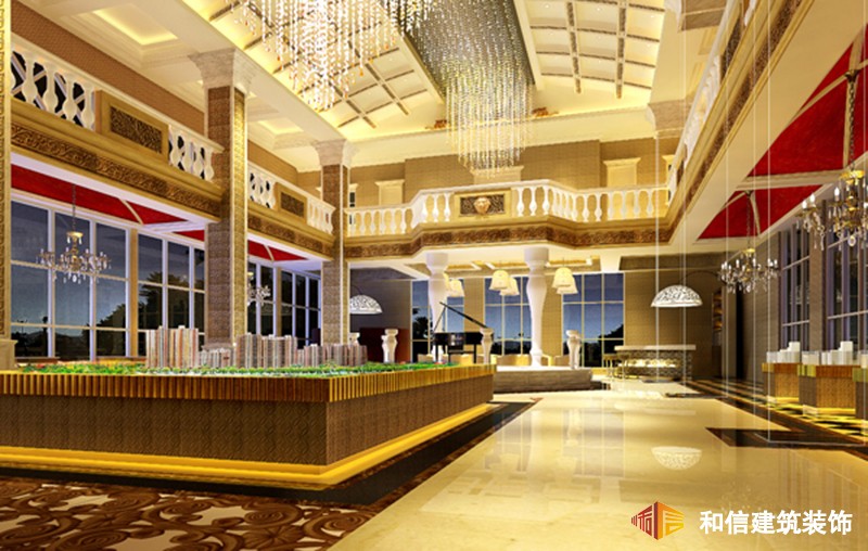 南充南門一號售樓部裝修設計