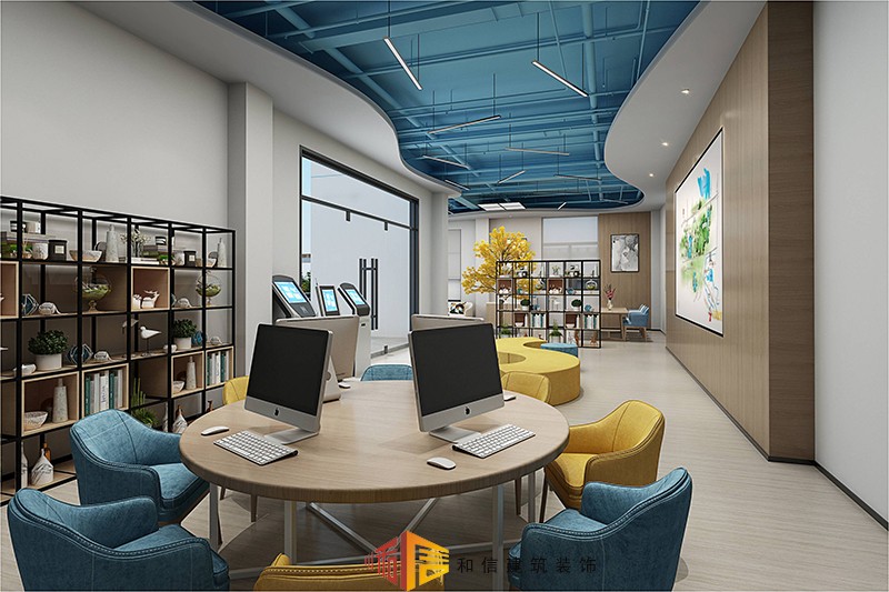紅光高店社區辦公室裝修設計 紅光高店社區辦公室裝修設計